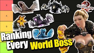 Ranking Guild Wars 2 World Bosses from WORST to BEST!