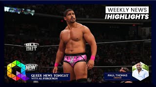 Loud Cheers Erupt as Wrestler Anthony Bowens Proudly Embraces His LGBTQ Identity