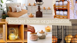 BUDGET HOME ORGANIZATION | SIMPLE LIVING ORGANIZE WITH ME | DECLUTTER CLEAN WITH ME | DIY HOME DECOR by Adaline's Home 18,403 views 3 months ago 15 minutes