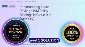Implementing Least Privilege IAM Policy Bindings in Cloud Run [APPRUN]