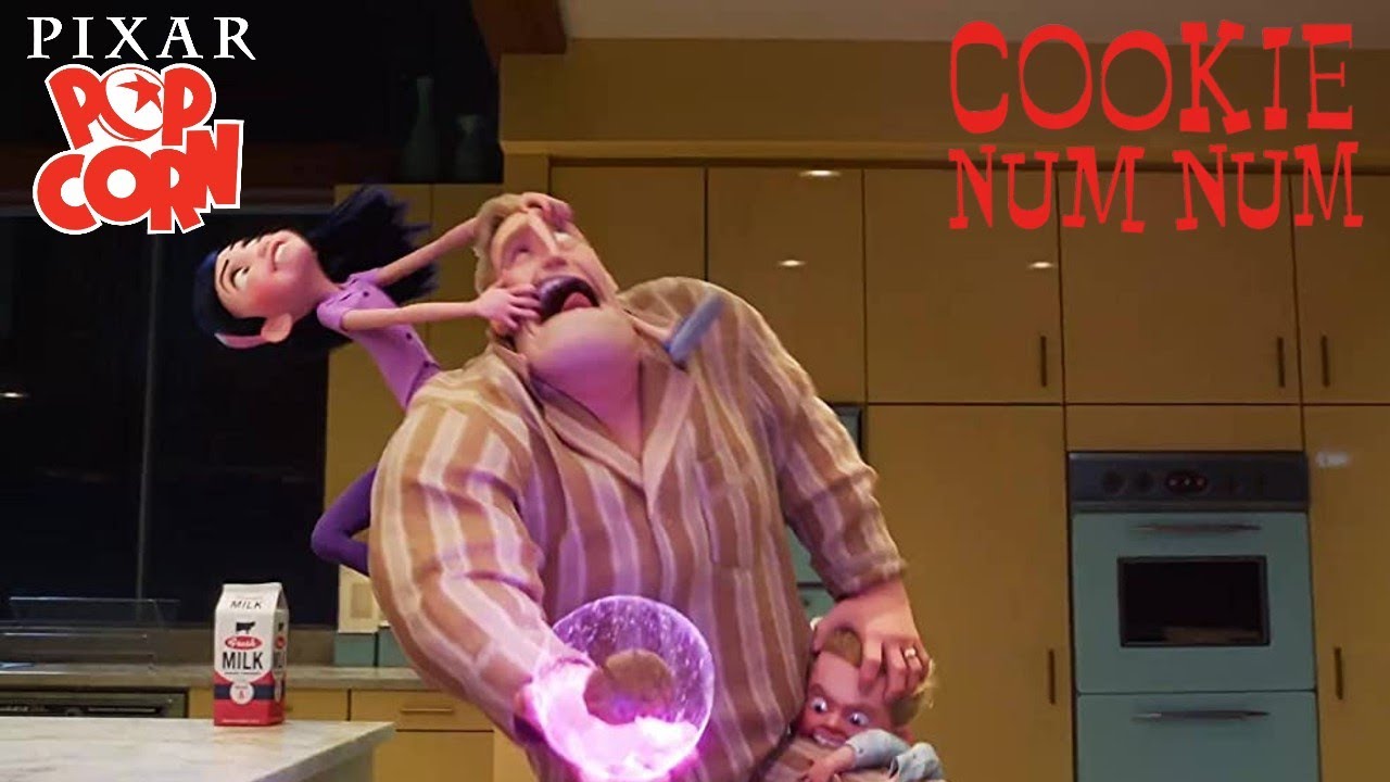 Cookie Num Num 2021 Disney Pixar Popcorn The Incredibles Short Film