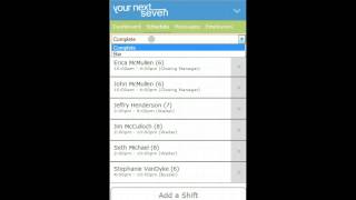 Mobile Employee Scheduling - http://yn7.co - Your Next Seven