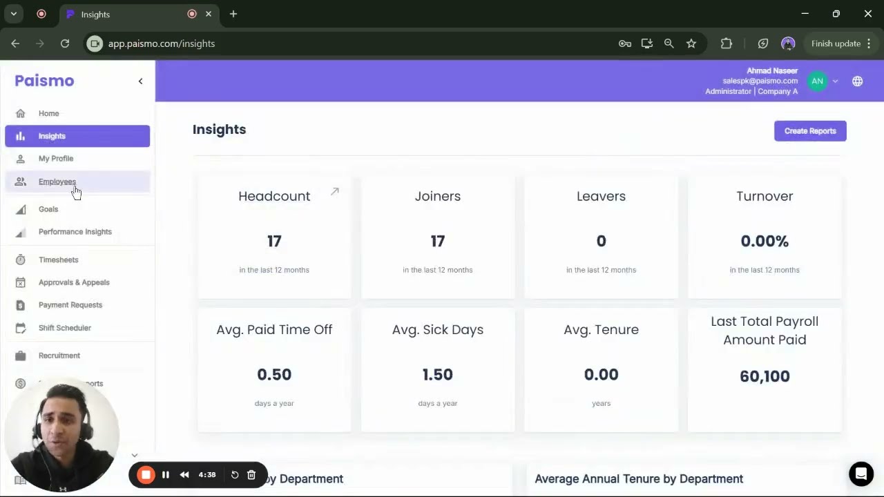 Understanding Paismo HR  - Less Than One Minute Overview - Q3 2024