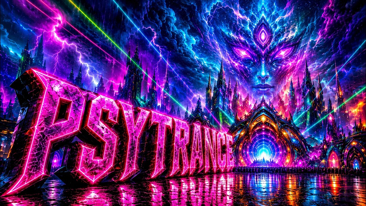goa psychedelic tranceなど　11枚セット Goa Techno Psytrance Mix I Alien Trance Energy - YouTube