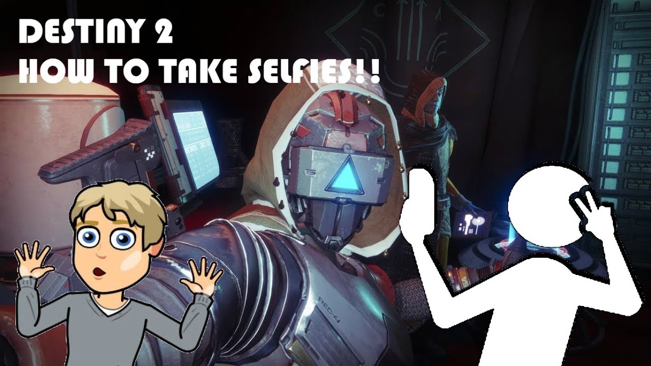 Destiny 2 - How To Take Selfies! (Exotic Emote)