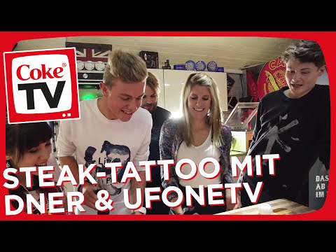 yumtamtam, Dner und UFONETV tätowieren Steaks | #CokeTVMoment