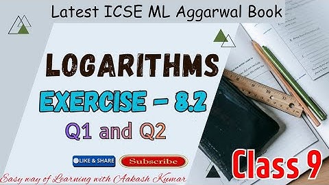 Class 9 | ML Aggarwal | Exercise 8.2 | Q1 and Q2 #class9maths #icseclass9