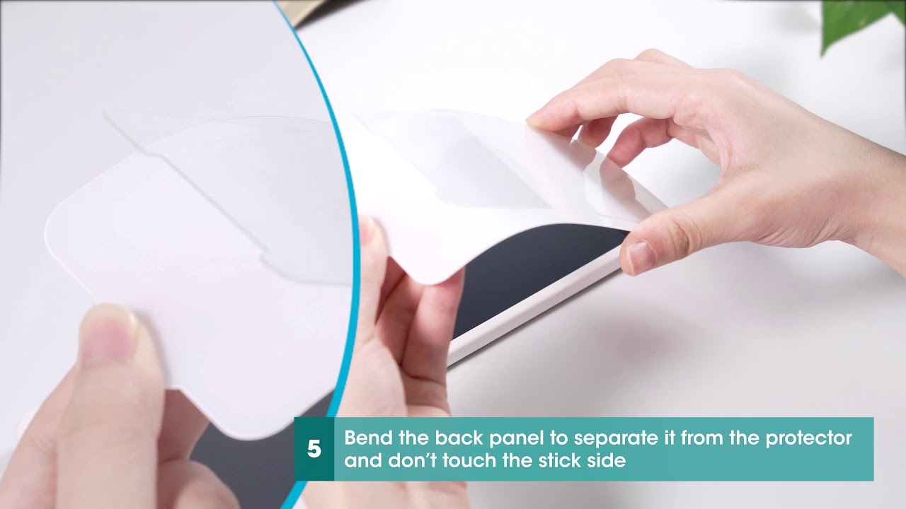 OMOTON A12 Tutorial Video for Screen Protector with Back Panel