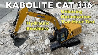 HUINA KABOLITE CAT 336 Hydraulic Excavator: Unboxing, Test and Optimization