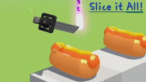 Slice it all! Very satisfying and relaxing ASMR slicing game 47