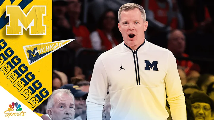 Michigan head coach Dusty May: Big Ten basketball 'continues to improve' | Big Ten on NBC Sports