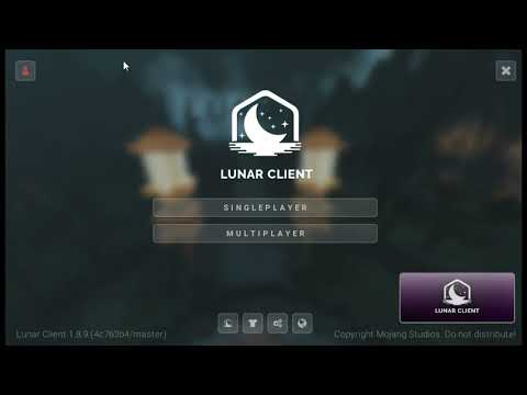 #1 Hướng dẫn cách tải lunar client crack cho tlaucher và cách chơi mutiplayer Mới Nhất