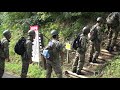 2016年IH 登山 女子 林道川上2号線～朝霧鷲ヶ山登山口④