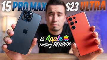 iPhone 15 Pro Max vs S23 Ultra - Ultimate Comparison!
