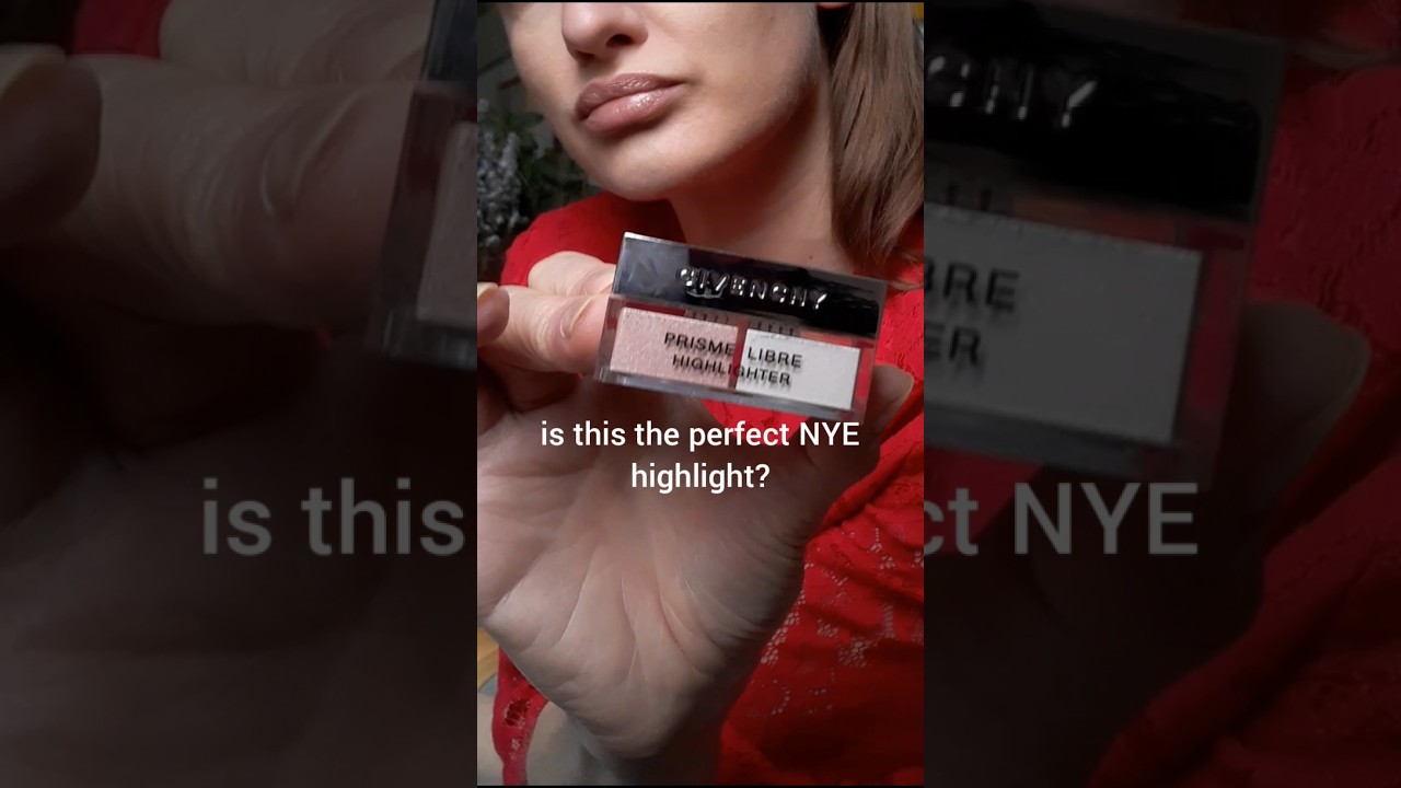 GIVENCHY PRISME LIBRE 14 loose powder highlighter - what's your NYE look?