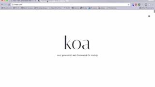 KoaJS - Part 3