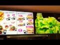 Menu board fast food graphcomfr