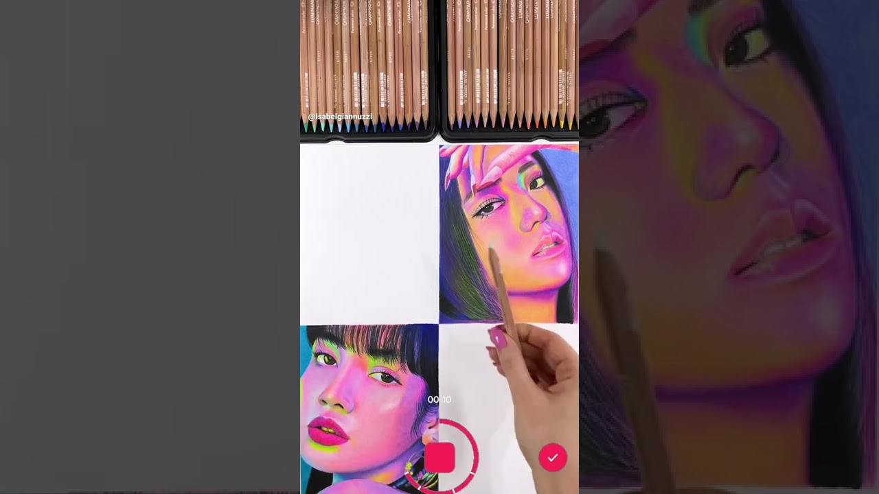 ✨ NEW ✨ TikTok Drawing Transition Tutorial BLACKPINK 
