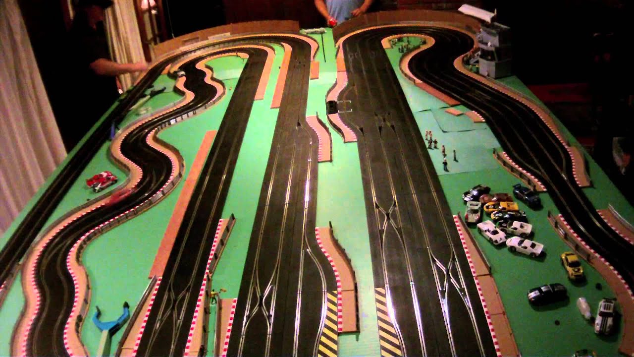 scalextric digital lane change