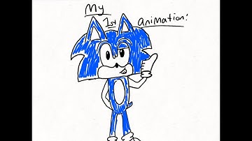 My first Sonic animation!!