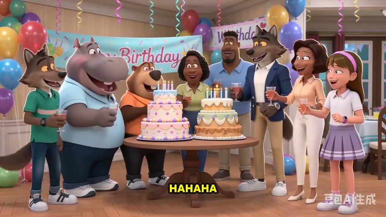 Hippo \u0026 Beaver's Funniest Birthday Ever! 🎂😂 PART 43 | Manson \u0026 Ellen's Epic Party Adventure