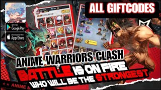 Anime Warriors Clash Android Gameplay & All Giftcodes - RPG Game
