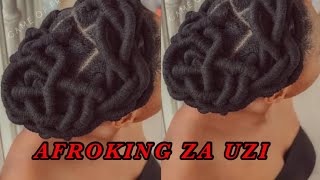 Kusuka AFRO KING ZA UZI | Zinakuza nywele sana