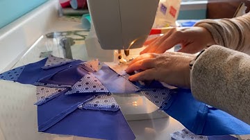 Fast piecing of Nebula Block 1