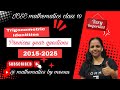 ICSE Maths class 10, Previous ten year questions of Chapter (Trigonometric identities) 2015-2025