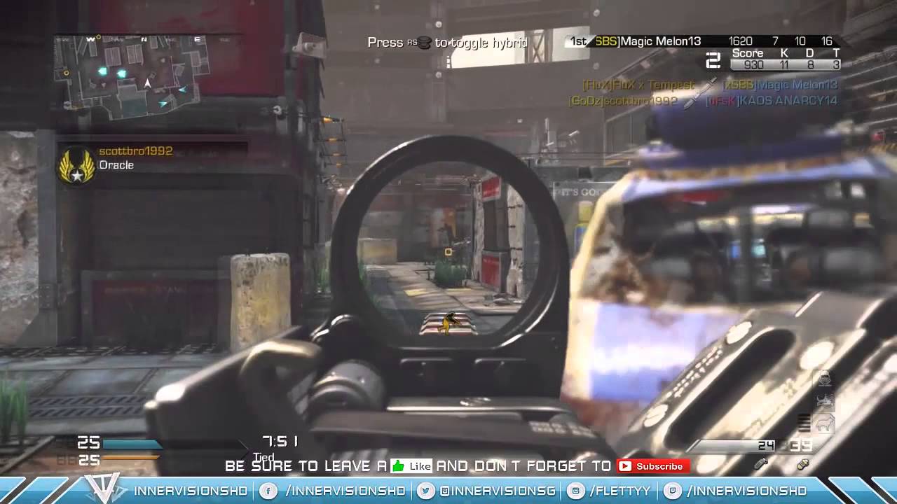 COD Ghosts Nemesis DLC Showtime Gameplay