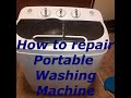 How to repair Portable washing machine zeny .