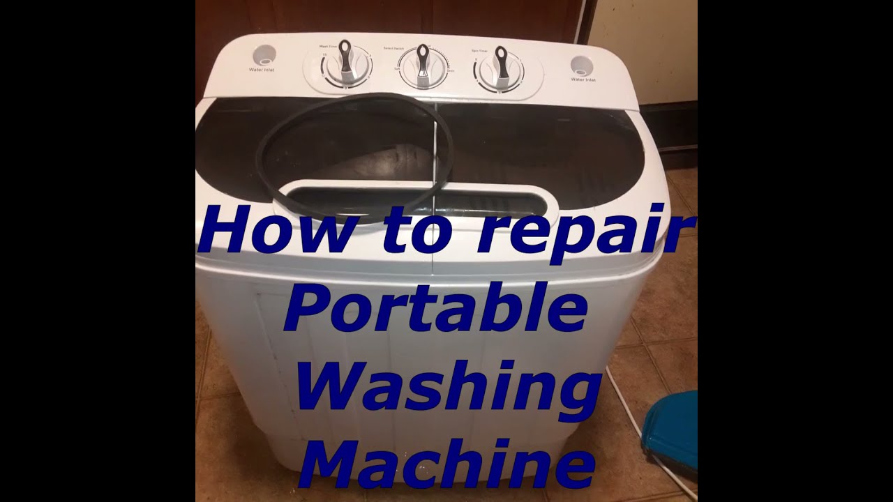 How to Repair Spinner Basket on Zeny Portable Washing Machine 