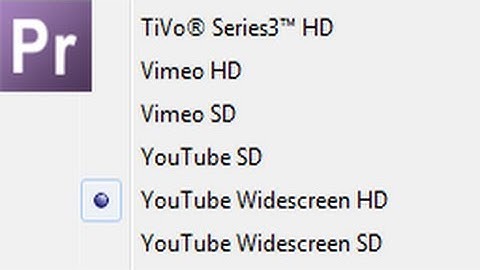 Premiere Tutorial: Export for YouTube  -HD-