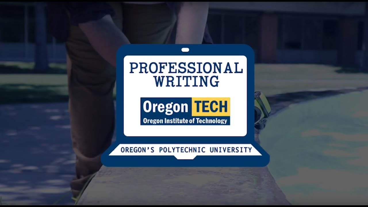 Professional Writing Program at Oregon Tech - YouTube