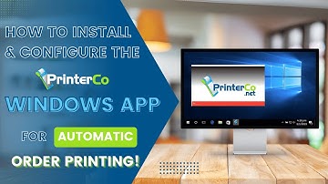 📦 How to Install & Configure the PrinterCo Windows App | Automatic Order Printing Tutorial
