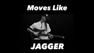 Maroon 5 - Moves Like Jagger ft. Christina Aguilera (Slap Bass Cover by ​⁠ralphonbass)