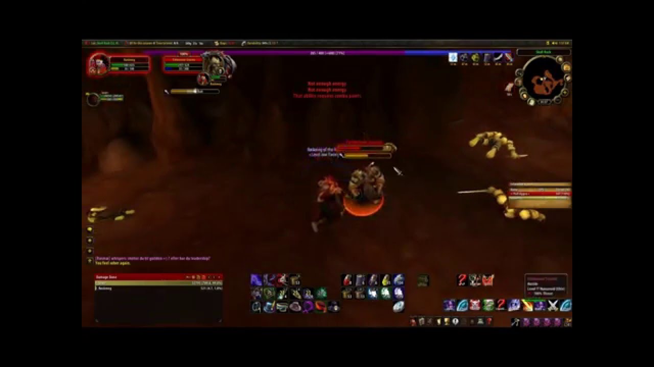 Lvl 1 Twink Soloes Lvl 11 Elite + 1 Add In Patch 3.3 - Røskmeg [HD]