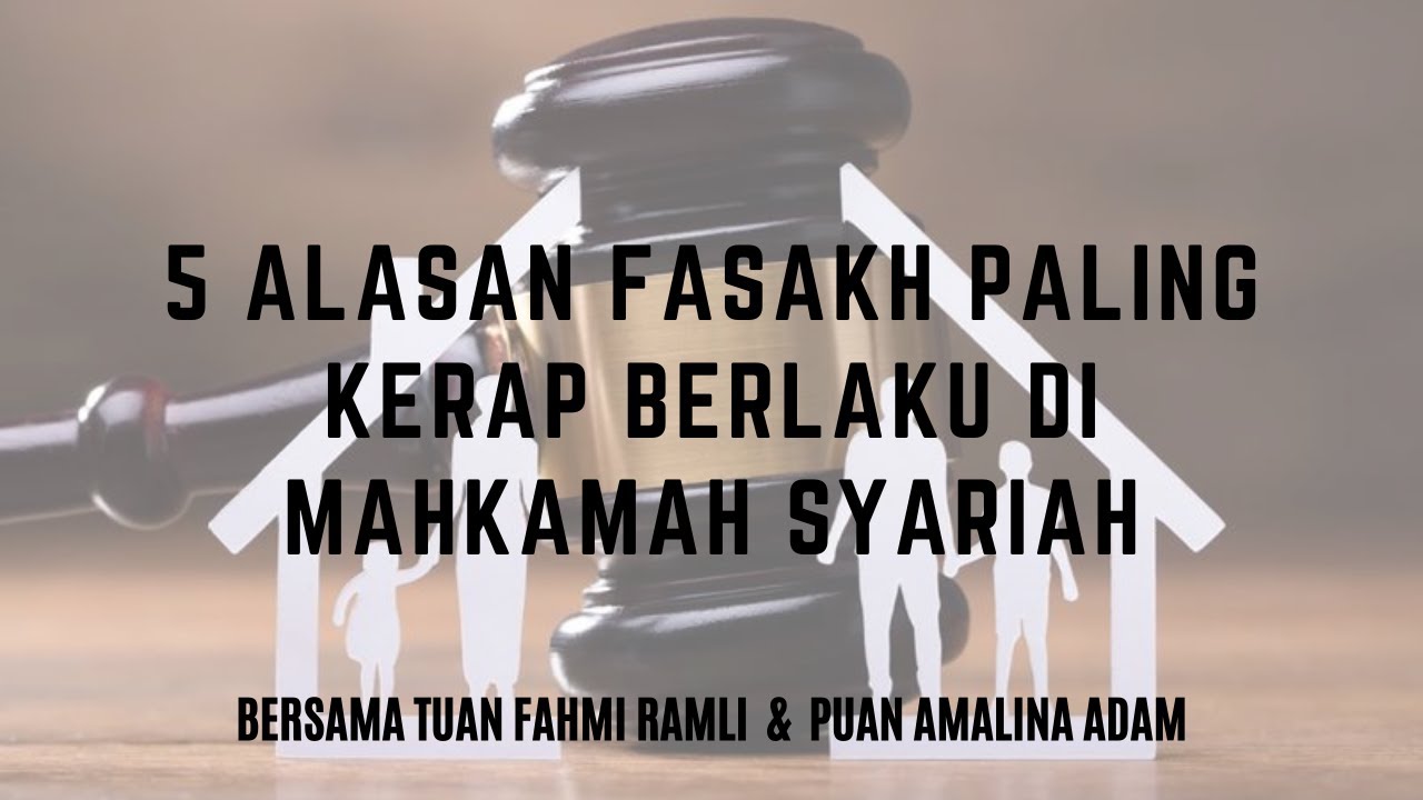 5 Alasan Fasakh