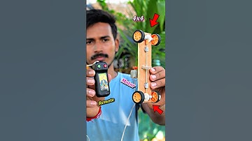 DIY 4*4 RC Car Making | How To Make A Remote Controll Car At Home #shorts #trending #project
