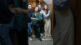 Ahaan Shetty Sunil Shetty Athiya Shetty Spotted At Tadap Special Screening