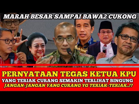 AKHIRNYA TERBONGKAR FAKTA BARU⁉️ KPU TEGASKAN TIDAK ADA KECURANGAN PRABOWO-GIBRAN MURNI 1 PUTARAN