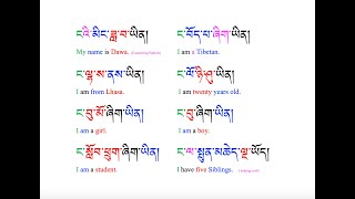 Basic Tibetan Reading Part 25