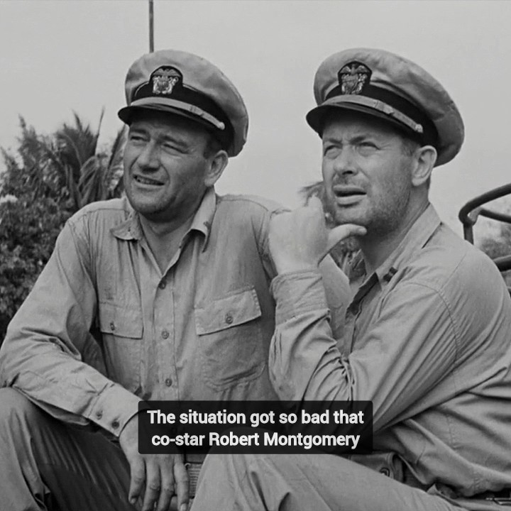 They Were Expendable: How Robert Montgomery Stopped John Ford's Insults - #shorts #short