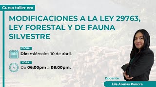 MODIFICACIONES A LA LEY 29763, LEY FORESTAL Y DE FAUNA SILVESTRE | CURSO GRATUITO Y COMPLETO