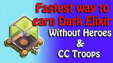 TH9 AND TH10 BEST DARK ELIXIR FARMING ATTACK STRATEGY WITHOUT HEROES AND CC TROOPS 2018.