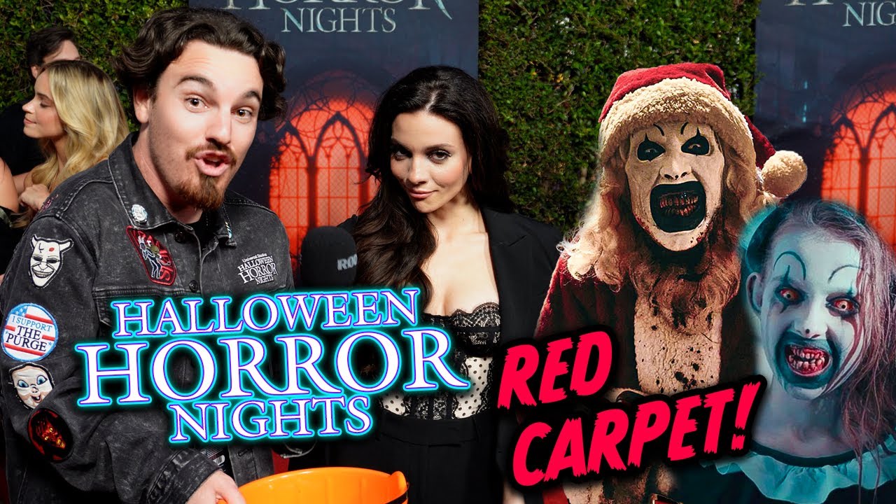 HALLOWEEN HORROR NIGHTS 2025 RED CARPET! Cast of TERRIFIER & MORE