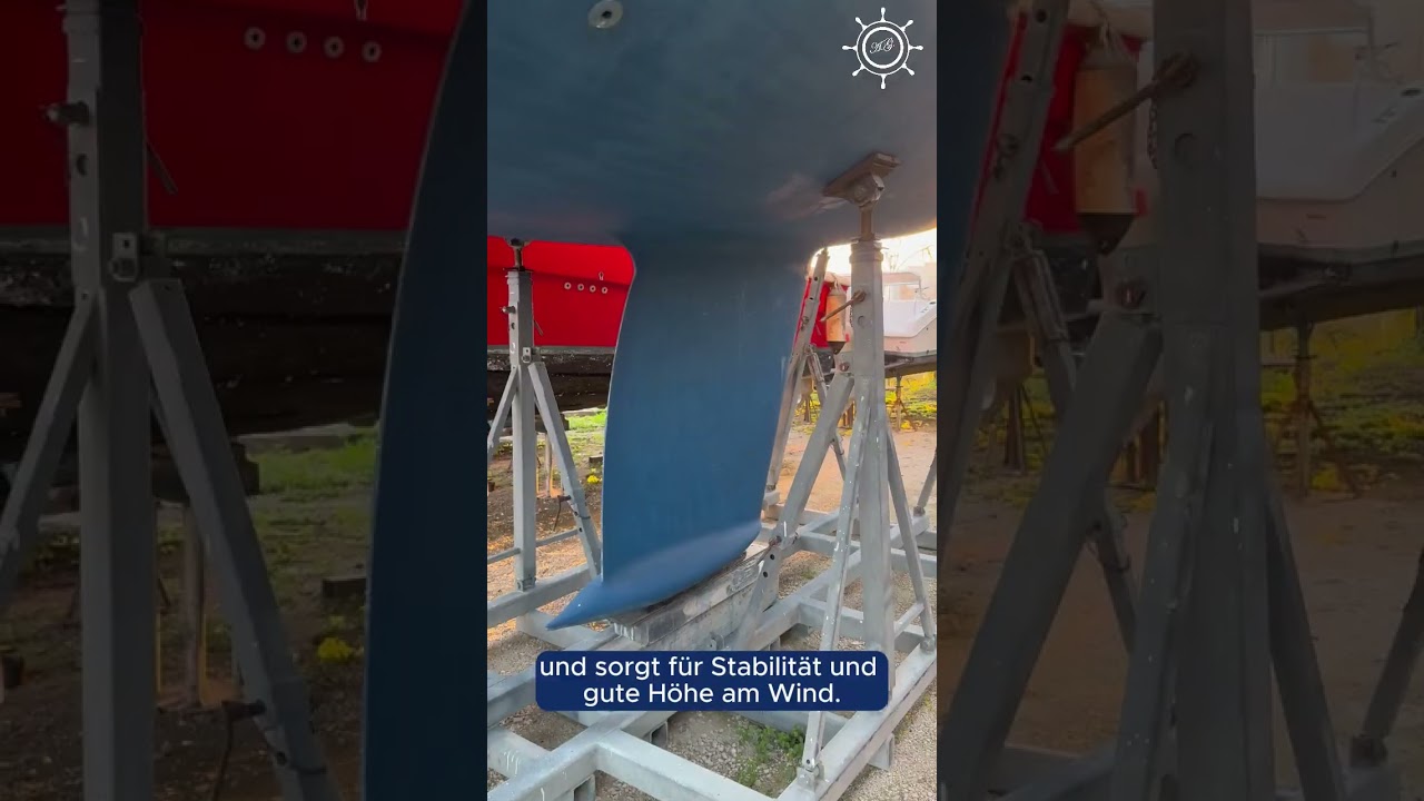 ⁣Diese Kielarten gibt es bei Segelbooten ⛵