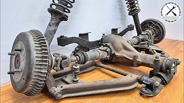 Datsun 240 Restoration Part 7 - Rear End Perfection