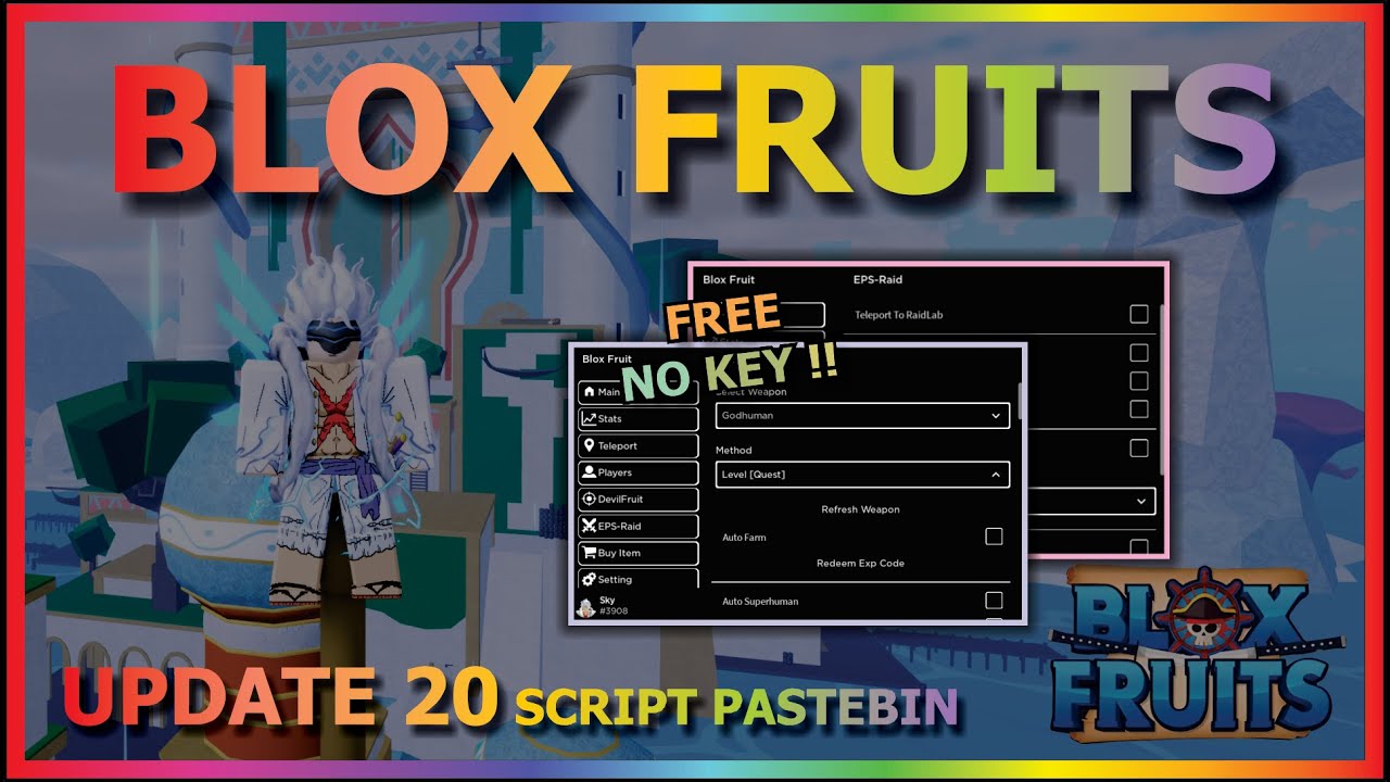 All Blox Fruits Script Working Dec 2023 – Auto Farm / Level / Raid / Candy  - 𝐂𝐏𝐔𝐓𝐞𝐦𝐩𝐞𝐫