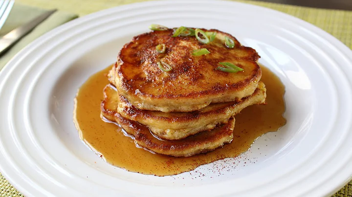 Mancakes - Bacon, Green Onion, & Cheddar Corn Pancakes Recipe - Father's Day Brunch - DayDayNews
